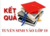 Trường THPT Lộc Thanh thông báo kết quả tuyển sinh vào lớp 10, năm học 2022-2023.