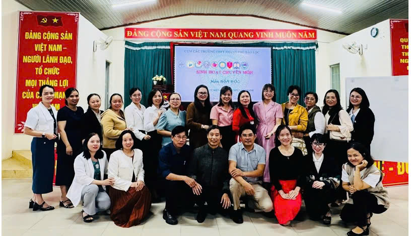 Một số hình ảnh của sinh hoạt chuyên môn