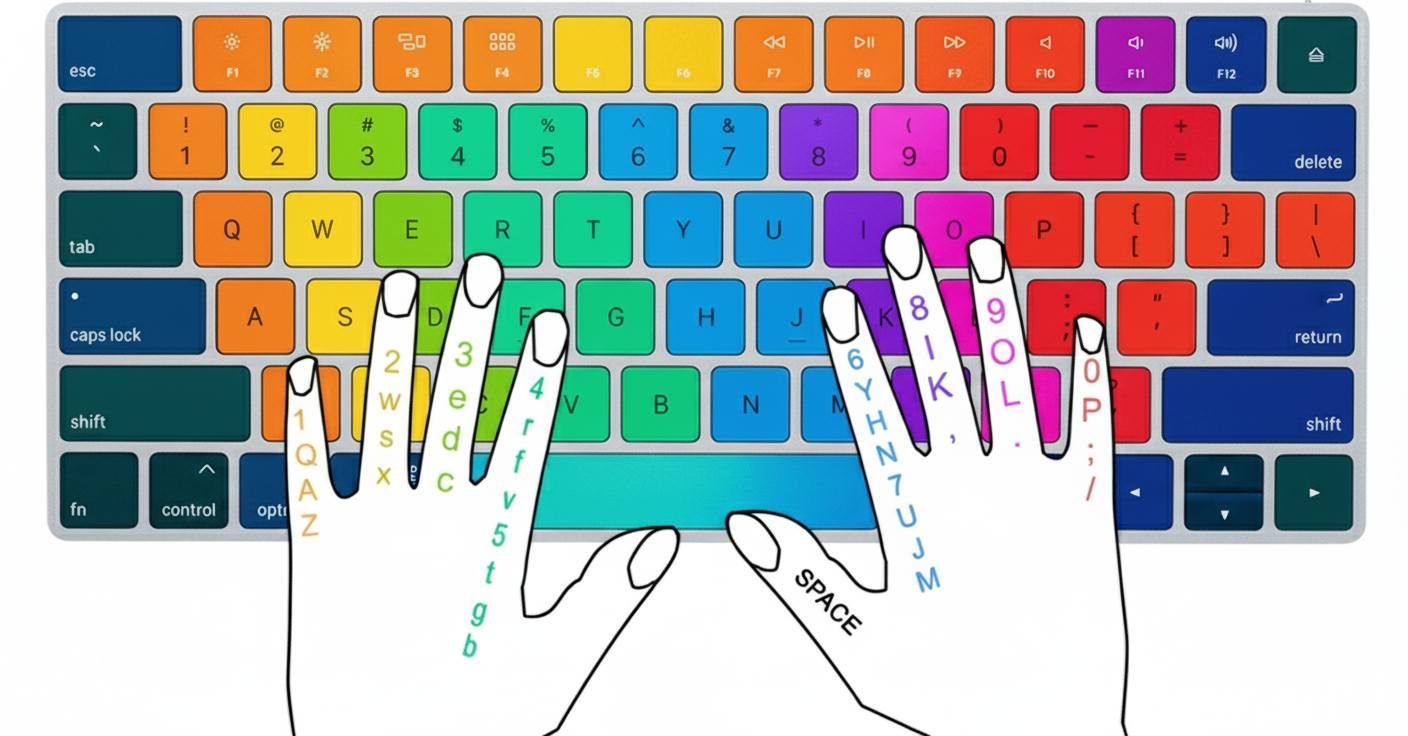 Touch typing