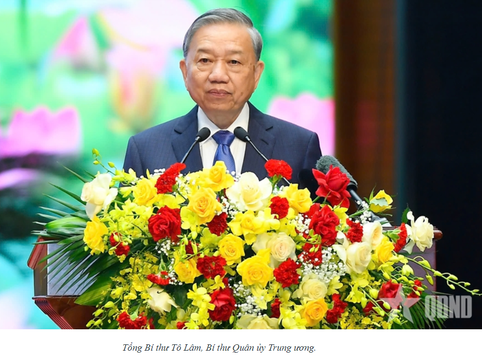 Quân đội nhân dân vững bước dưới cờ Đảng quang vinh