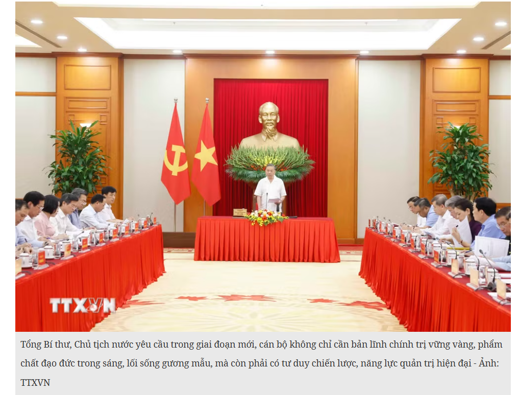 Đổi mới phương thức lãnh đạo của Đảng để làm cho đất nước phát triển bền vững